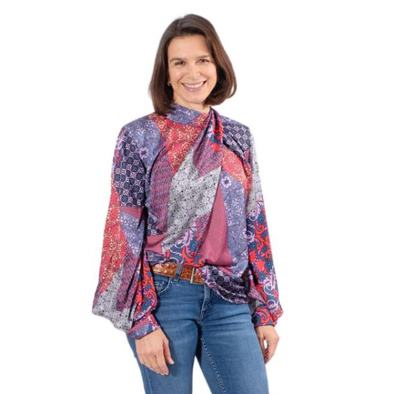 Bluse "KALINA" Nähanleitung und Schnitt Gr. 158–46 image number 1