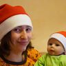 einfache Weihnachtsmann Mütze nähen Wichtel alle Gr. thumbnail number 3