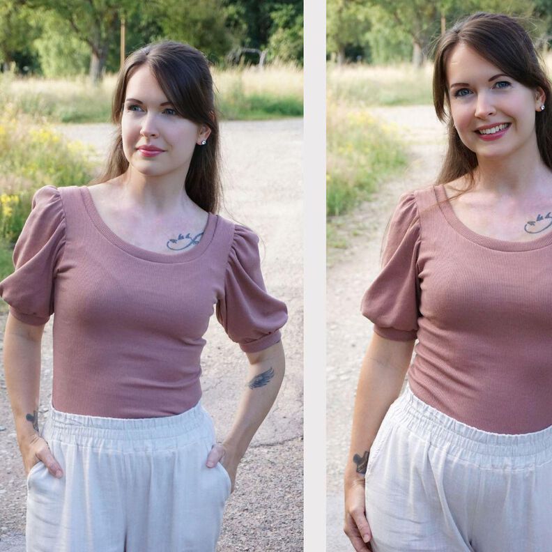 Schnittmuster Rib-Shirt „Ronja" als Ebook image number 8