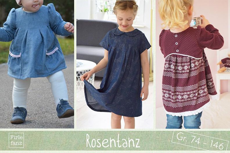 Kombi-Ebook Rosentanz + Gänseblümchen: Gr. 74 bis 146 image number 2