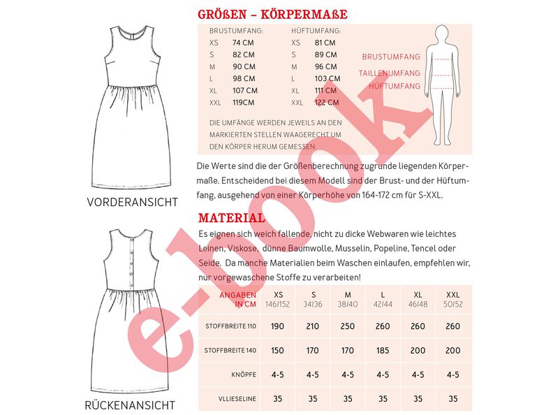FRAU ADELE - Trägerkleid mit Knopfleiste im Rücken XS-XXL image number 2