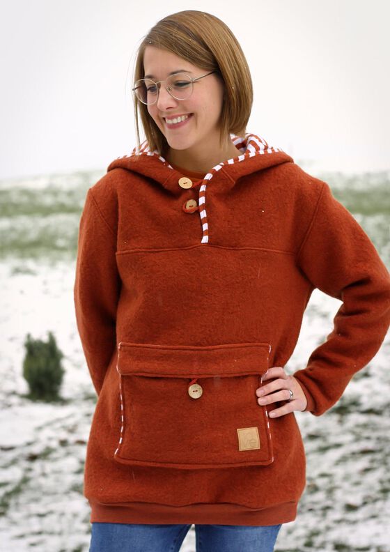  Outdoorhoodie Hej Varmen Damen Gr. 32-50, Walk, A0 image number 9