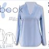 Ebook / Schnittmuster lillesol women No.38 Flora-Bluse thumbnail number 1