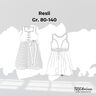 Kinderdirndl Resli 1 Gr. 80 -140 Schnittmuster A4/A0-Datei thumbnail number 8