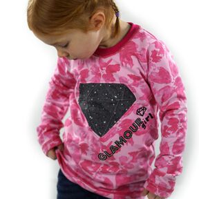 Diamond SHIRT Gr. 86 - 164 Diamant Schnittmuster 