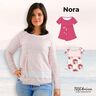 Raglanshirt Nora Gr. 34-46 Nähanleitung + Schnittmuster thumbnail number 1