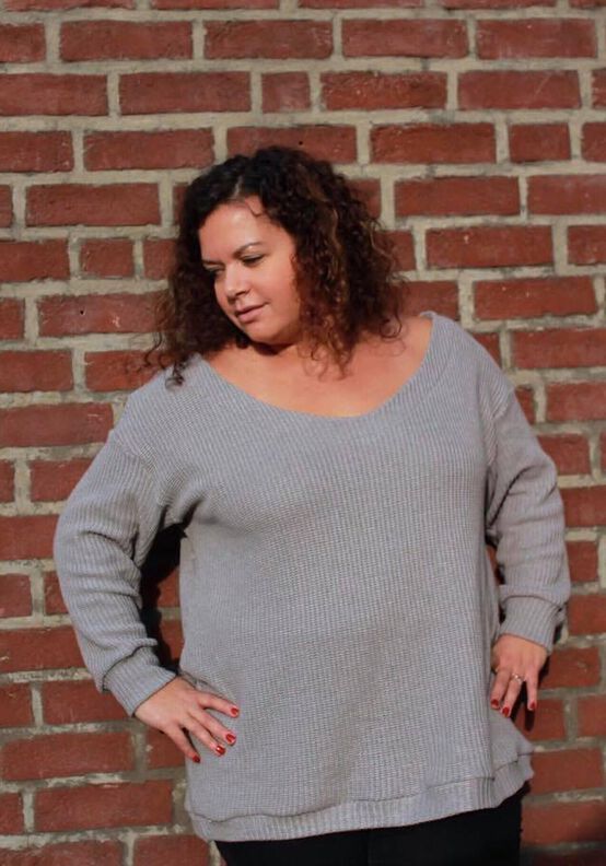 DAMEN OVERSIZE PULLOVER KAENA GR. 32-52 image number 6