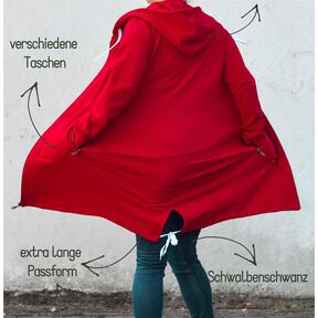 Sweatjacke Damen - Schnittmuster Gr. 32-58 -meine CLAIRE #99