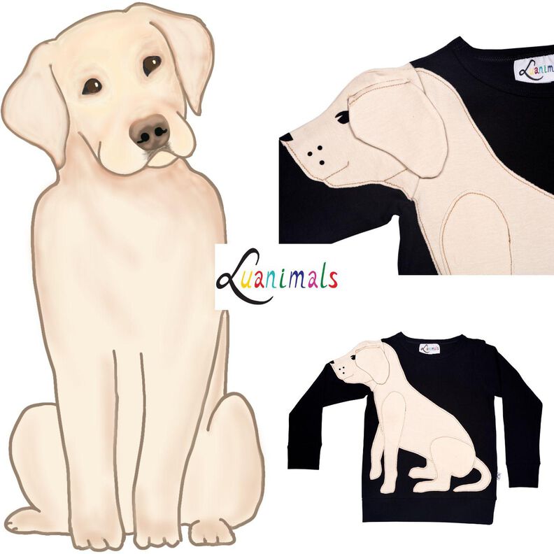 Pullover Kind E-Book Luanimals Labrador (86-152cm) image number 7