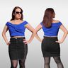 Elise– Etui-Kleid + Croptop  32-52 thumbnail number 6