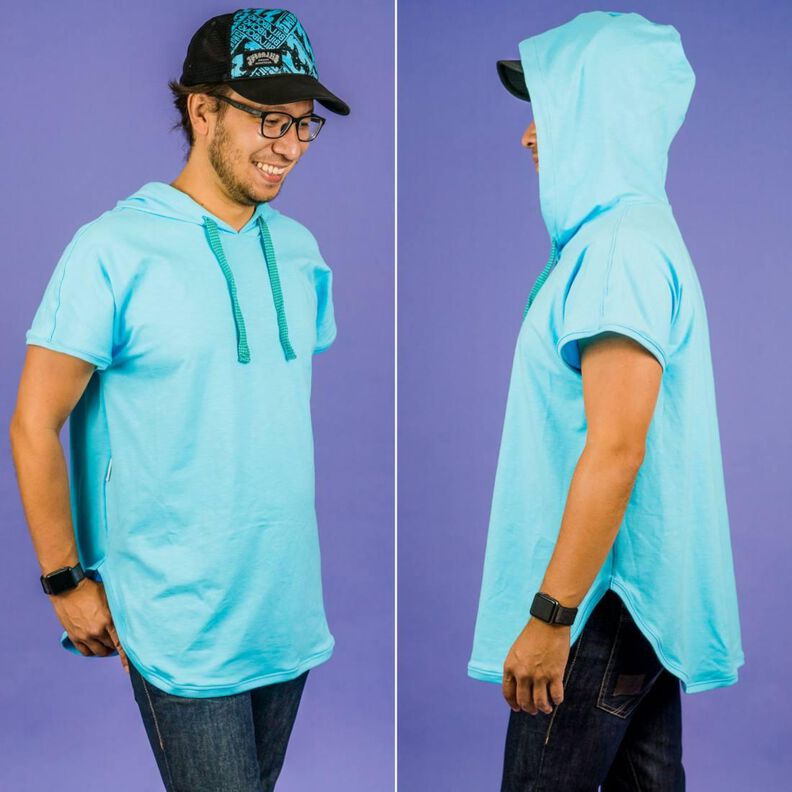 Unisex Sommer Hoodie Badeponcho PINTAR ♥ Gr. XS-XXXL image number 5