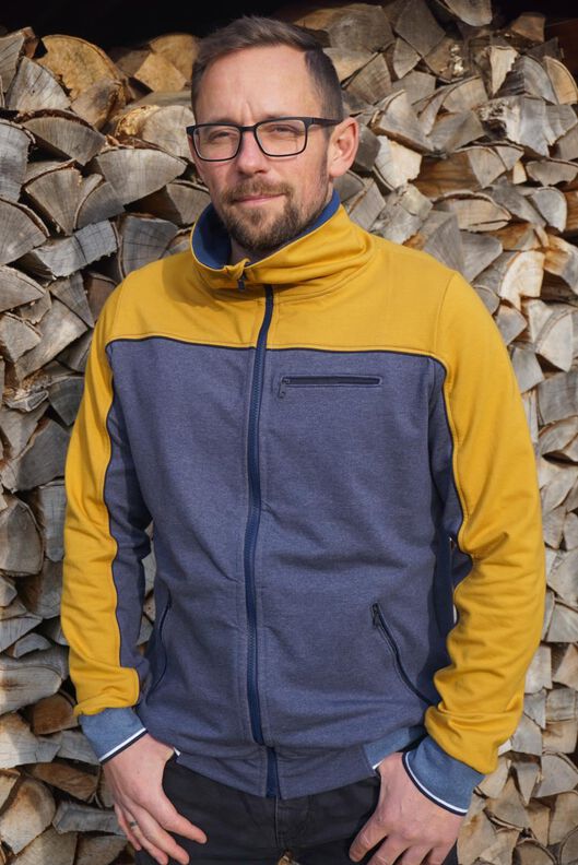 Sweatjacke Herren Schnittmuster Gr. XS-4XL - Paco #127 image number 7