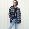 Ebook lillesol women Oversize Cardigan "Clea" *mit A0* thumbnail number 5