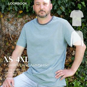 T-Shirt Herren –  Schnittmuster Gr. XS-4XL – Seattle