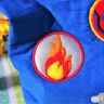 Flinke Feuerwehr &ndash; Appliziervorlage mit Applizierschule thumbnail number 4