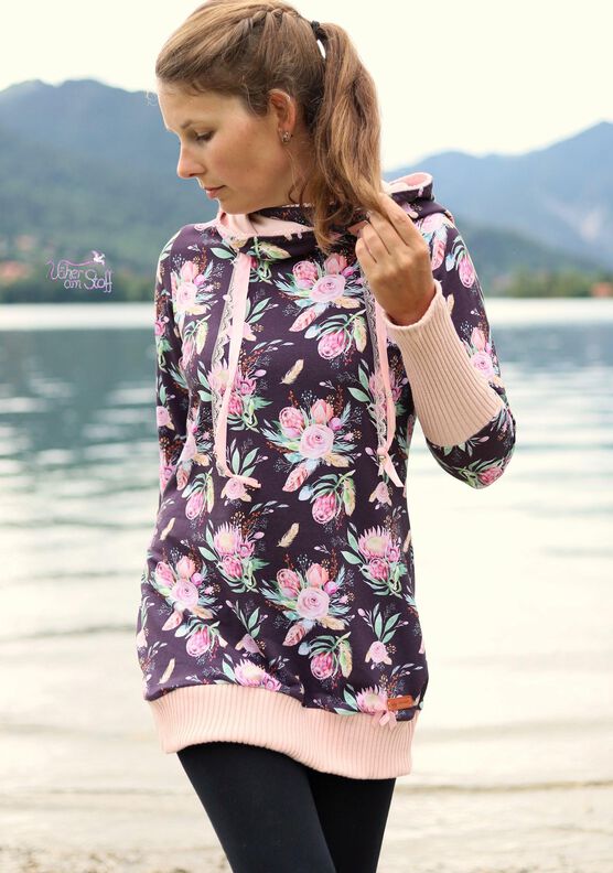 *Ladies Basic Hoodie* Cropped Hoodie, Hoodie, Hoodiekleid  image number 5