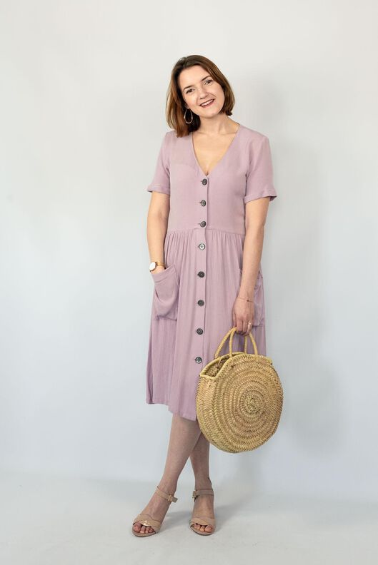 Schnittmuster eBook Kleid/Bluse Paris Gr.32-50 image number 5