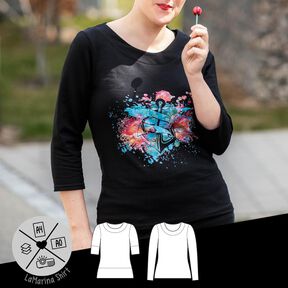 E-Book »LaMarina Shirt« (32–46) – Retro-Shirt