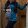DAMENHOODIE MIT BABYBAUCHVERSION Gr. 32-50 thumbnail number 4