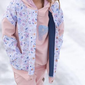 lovely outdoor jacket 74-164 Kombi Jacke Weste Softshell