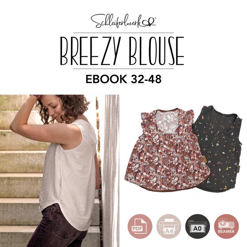 Breezy Blouse | Schleiferlwerk | eBook | Größen 32-48 image number 1