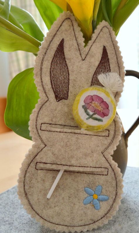 ITH Stickdatei Hasen 13x18cm image number 5