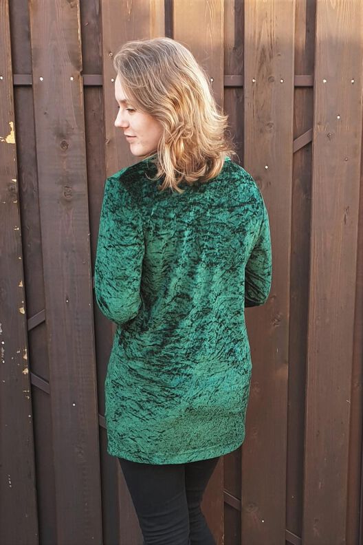 Molly Cardigan – Schalkragen oder Volant, BU 80-116, A4+A0 image number 4