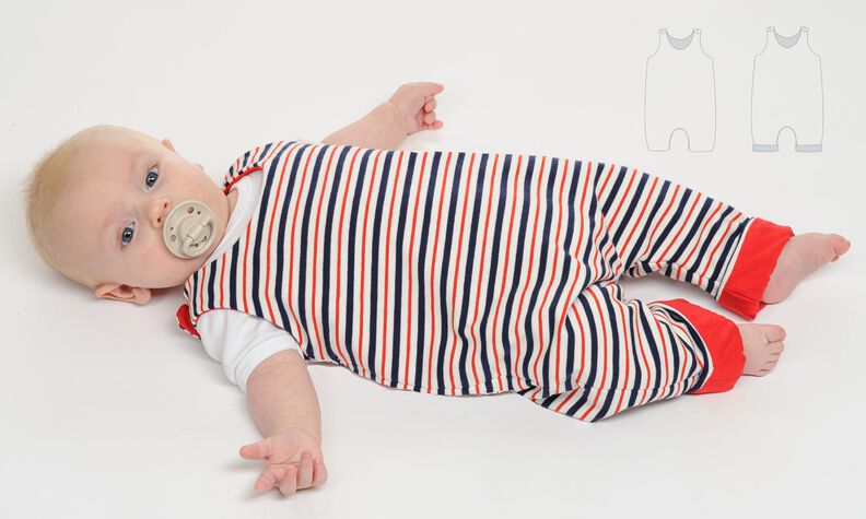 Schnittmuster Baby Overall / Strampler LEO image number 7