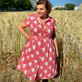 Hemdblusenkleid (34-56) BELLA DONA Damen Kleid Schnittmuster