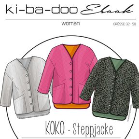 Ebook Damen Steppjacke KOKO Gr.32-58 