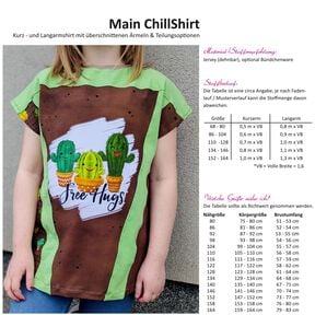 Main ChillShirt  -Lang-/Kurzarmshirt - 80-164