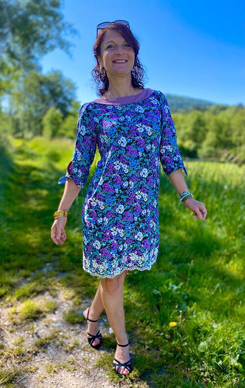 BECCA- Bluse oder Kleid PDF-A4, A0 und BEAMER image number 3