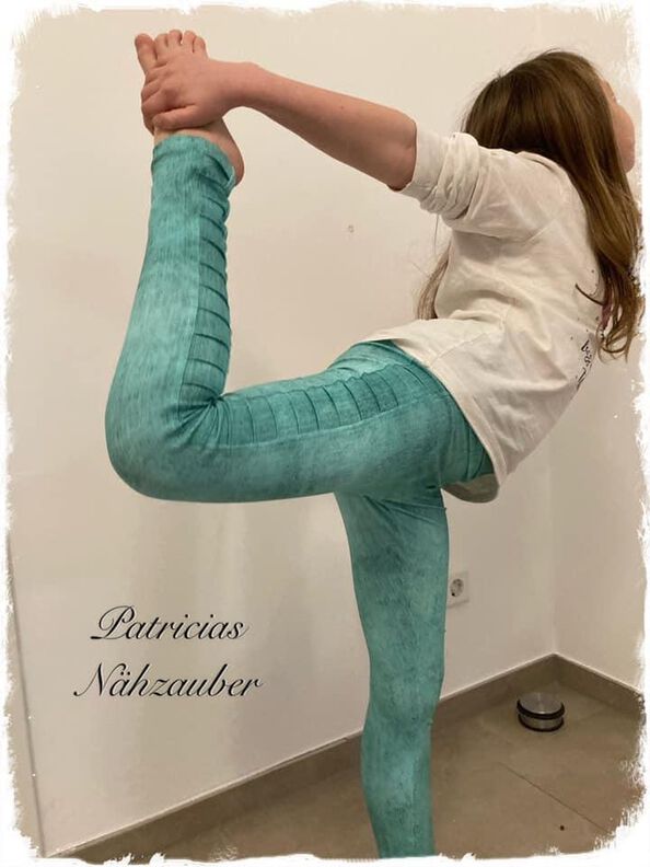 Leggins Fiona mit Seitenstreifen Gr. 104 - 170 image number 5