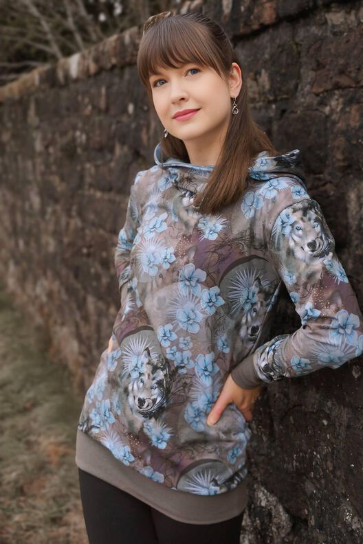 Hoodie Basichoodie Paula  Gr. 34 bis 46  image number 6