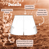 Shorts mit Schleifen | Pyjama Shorts | Boxer Shorts thumbnail number 3