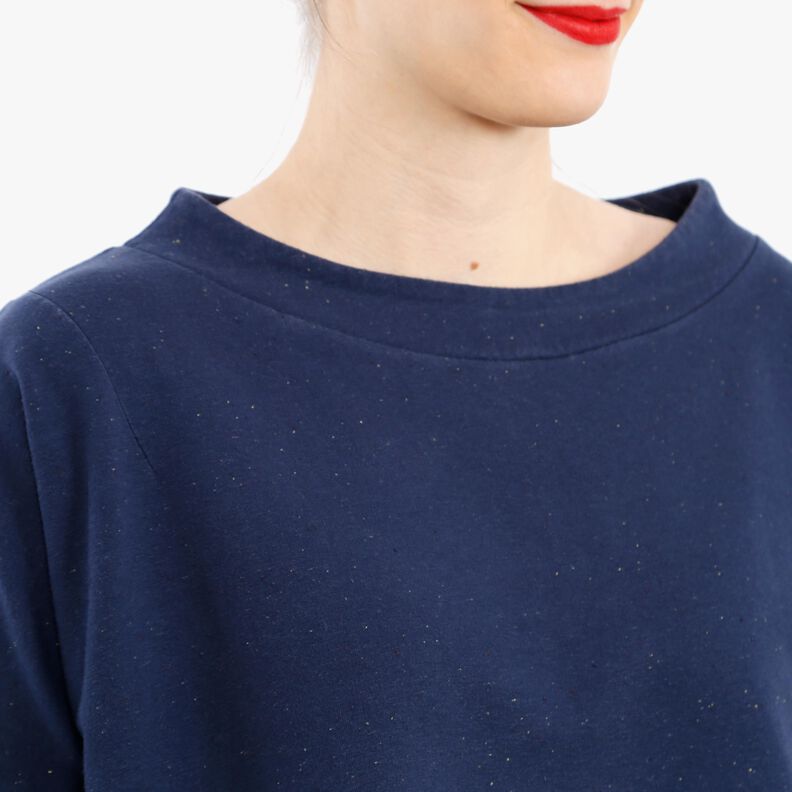 FRAU ISA  - Oversized Sweater mit Stehkragen XS-XL image number 2
