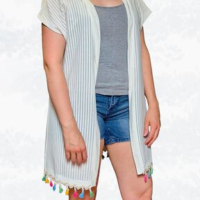 Mia – Offene Weste & ärmelloser Cardigan 3 Längen Gr. 34-50