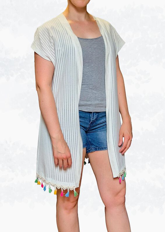 Mia – Offene Weste & ärmelloser Cardigan 3 Längen Gr. 34-50 image number 2