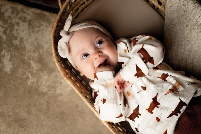 Baby Sweater P0123 - Poppy Magazine 23 image number 4