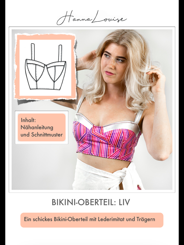 Bikini-Oberteil #Liv Nähanleitung und Schnittmuster  image number 5