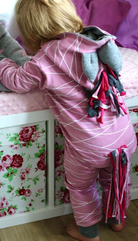 EINTEILER JUMPER ONEPIECE ONESIE EINHORN DINO GR 56-146 image number 7