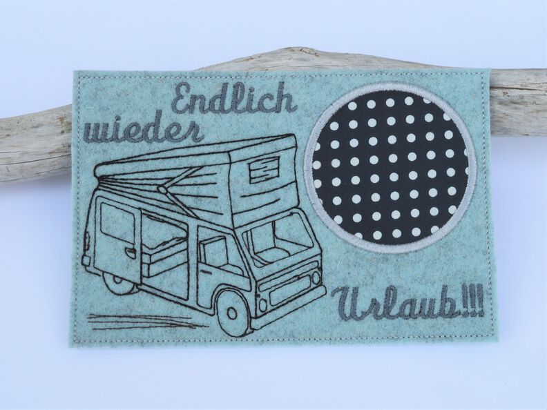 ITH Stickdatei Mugrug Campingbus image number 5