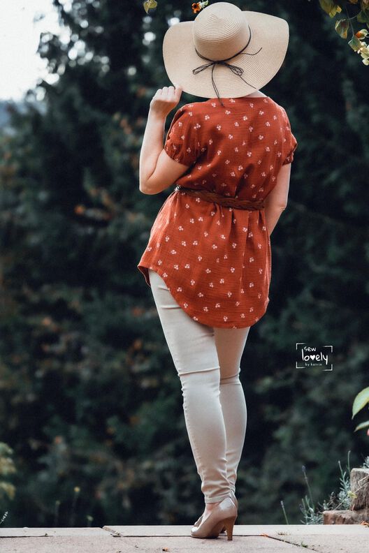 Bluse/Kleid AVELLINO Gr. 32-54 Ebook Schnittmuster image number 5
