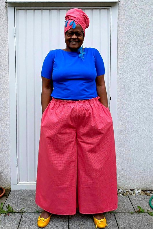 Culotte, Hosenrock (32-56) AZUR Damen Schnittmuster image number 3