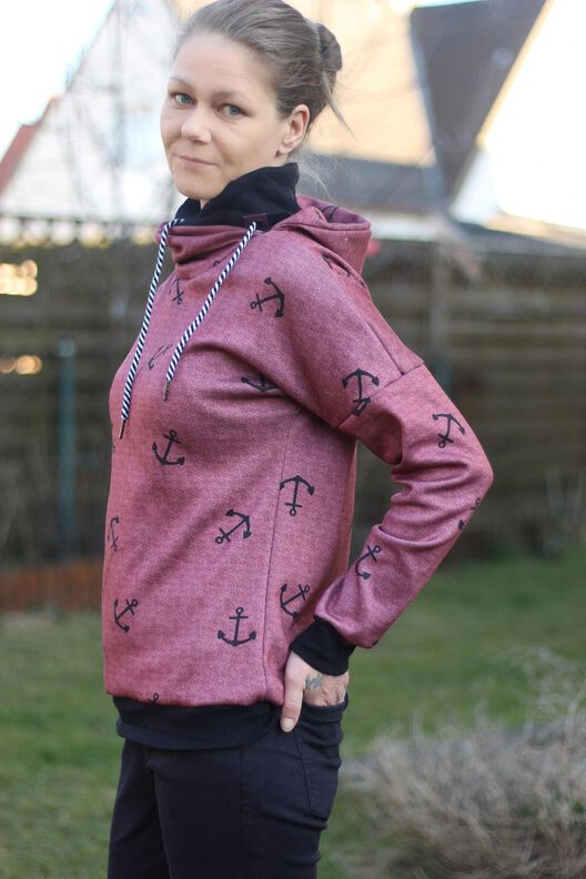 Hoodie / Hoodiekleid Yara Gr.32-54 image number 10