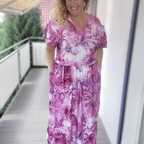 Schnittmuster Sommerkleid Luna,   GR. 34-50