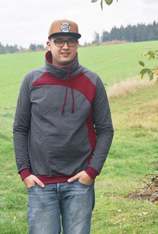 Raglan Hoodie MAILO Gr. S-XXXL image number 5