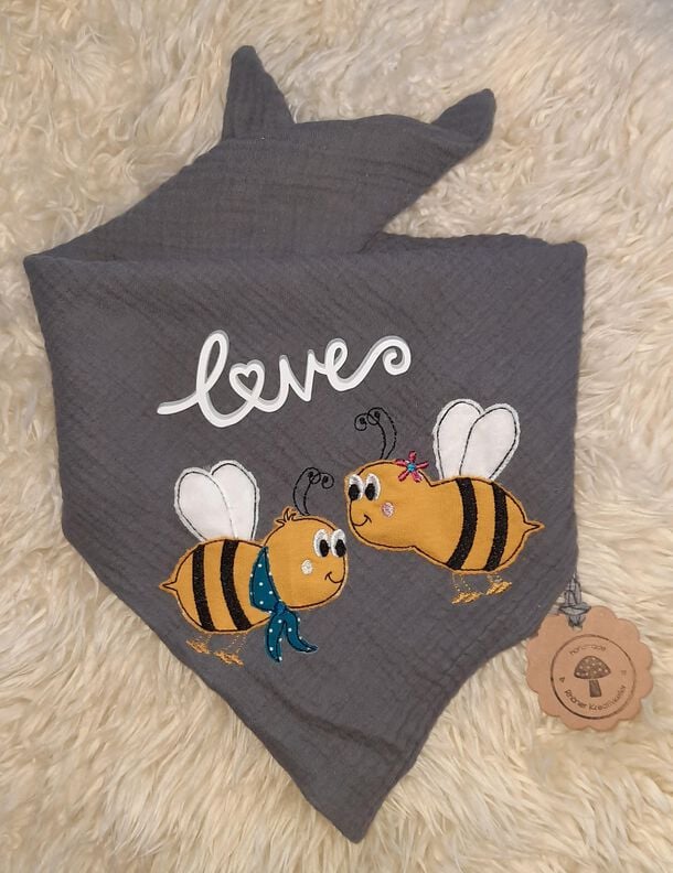 Stickdatei Biene doodle 10x10cm image number 4