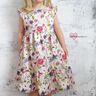 *Girls Partydress Webware*GR. 74 BIS 152 Kleid Einschulung thumbnail number 4