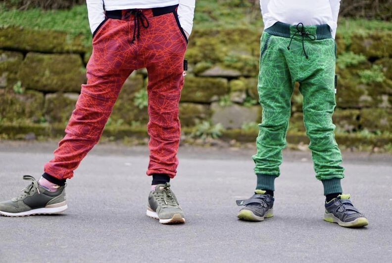 Checkerhose Slim Groß 104-164 image number 9